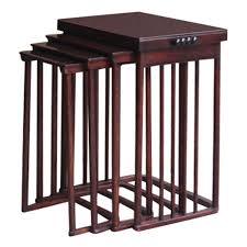 Set Of Four Nesting Tables By Josef Hoffmann 1stdibs Com Nesting Tables Table Vintage Table