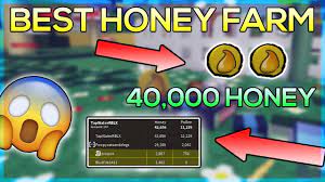 How To Get Honey In Bee Swarm Simulator (Best Honey Farm) - Youtube