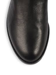 Stuart Weitzman Go West Studded Leather Ankle Boots In Black Lyst