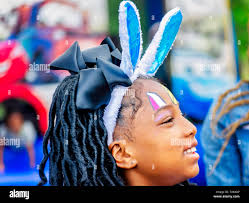 Bunny ears costume hi-res stock photography and images