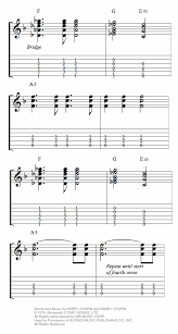 E d the cats in the cradle and the silver spoon g a little boy blue and the man in the moon e d when you commin' home dad, i dont know when g e but we'll get together then g e you know we'll have a good time then. Cat S In The Cradle By Harry Chapin Easy Guitar Songs For Beginners