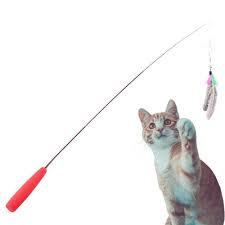 The go cat mouse features a cute little mouse attached to a flexible braided wire, which is connected to a 12″ glitter wand. Da Bird Cat Toy Uk
