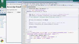 A personal_info and a domain, that is email protected the length of the personal_info part. Javascript Email Validation Form Using Regular Expressions Part 2 Of 2 Youtube