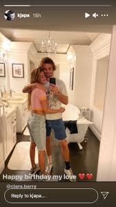 Kj apa is going to be a dad! Riverdale S Kj Apa Shares Rare Picture With Girlfriend Clara Berry