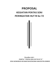 Berbagai kumpulan contoh proposal kegiatan mulai dari proposal kegiatan sekolah, pameran, bakti sekolah, pentas seni, pramuka, desa. Contoh Proposal Kegiatan Pentas Seni Sekolah Berbagi Contoh Proposal