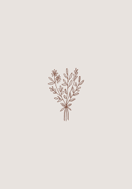 Illustration Flower Drawing Minimalist Wallpaper Aesthetic Wallpapers