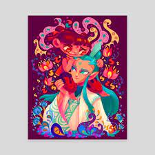 Yin Yang An Art Canvas By Loriya Zuo Canvas Art Art Giclee Art Print