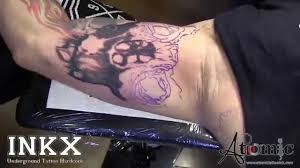 Upper, lower, inner & outer tattoos are the options. Oberarmtatowierung Innen Tattoo Junkies 32 Tatowiert Schadel Youtube
