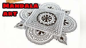Maybe you would like to learn more about one of these? Mandala Art For Beginners Very Easy Step By Step Mandala Art Mandala Art By Jyoshita Ghate Youtube