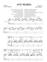 How to play an f sharp note on bass guit. Ave Maria Di Schubert In Italiano