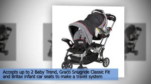 Baby Trend Sit N Stand Ultra Stroller Millennium Youtube