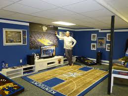 The Lazy Girl S Blog Basketball Man Cave Man Cave Home Bar Man Cave Room