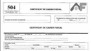 502 cerere de eliberare a certificatului de cazier fiscal (opanaf. Cazierul Fiscal Se Poate Solicita Si Online Telem IaÈ™i