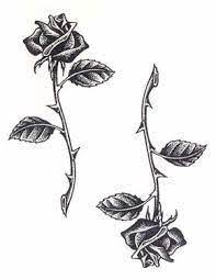 The rose is a sight to behold. Thorny Rose Tattoo Google Kereses Kleine Rose Tattoos Schwarze Rose Tattoos Rosenknospe Tattoo