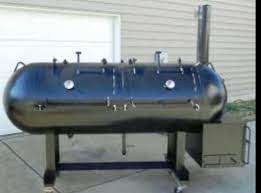 250 Gallon Propane Tank Reverse Flow Pit Bbq Pit Smoker Bbq Pit Custom Bbq Smokers
