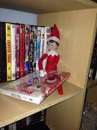 Day 15 Alfie Decided He Wanted To Watch A Movie Elf On The Shelf Holiday Decor Decor