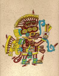 Xolot Feathered Dog In Aztec And Toltec Mythology Xolotl Is The God Of Lightning Who Guides The Dead To The Mictla Aztec Art Mexican Art South American Art