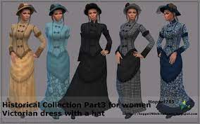 3.make sure the custom content works in your game. Historical Collection Part 3 Victorian Dress And Hat At Hoppel785 Sims 4 Updates