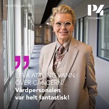 Sveriges radio is a public limited company, owned by an independen. Sveriges Radio P4 Hon Var Pa Vag Ombord Ett Plan Nar Hon Fick Beskedet Brostcancer Sedan Holl Smyckesdesignern Och Entreprenoren Efva Attling Sjukdomen Hemlig For De Flesta Hor Efva Attling I