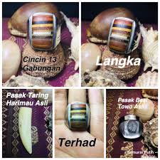 Toko Barang Lama Mistik Keris Buntat Geliga Batu Permata Kebal Alam Ghaib Cincin 13 Gabungan Teras Langka Cincin Batu Permata Teras