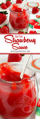 Strawberry Sauce Best Ever Alimentation Recettes Aux Fruits Recettes De Fraises