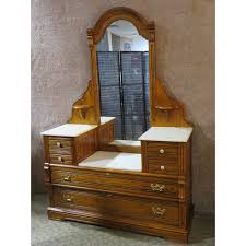 Attractive deals and innovative designs on these oak bedroom furniture set the products apart. Vintage Lexington Solid Oak Drop Front Marble Top Dresser Mirror Chairish