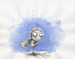 Waking sleeping beauty and forbidden zone. Tim Burton S Drawings On Display The Picture Show Npr