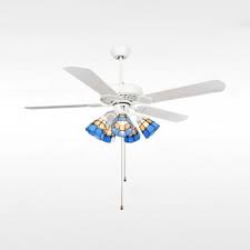 Led indoor white ceiling fan with light kit (548) mateo 42 in. 42 52 Inch White Semi Ceiling Mount Light 3 5 Lights Remote Control Ceiling Fan With Pull Chain For Restaurant Beautifulhalo Com
