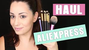 Haul Aliexpress. Review y opinion Brochas Real Techniques, kit de pinceles,  neceser de Totoro