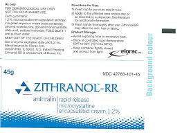 Image result for Anthralin