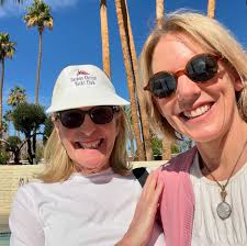 Still buzzing from the sold out event at the #palmspringsreadersfestival  last night, I woke to a book celebration brunch hosted by my friends in our  condo complex at the @cococabanapalmsprings. Everyone is