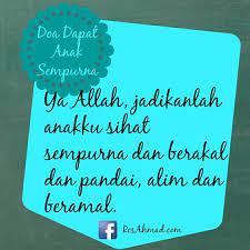 Doa Untuk Dapat Anak Yang Sempurna Ibu Hamil Patut Amalkan Doa Anak Hamil