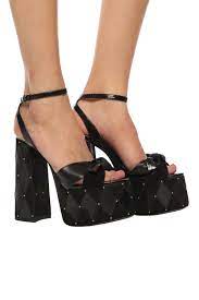 Paige Platform Sandals Saint Laurent Vitkac Norway