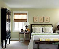 Custom window treatments, creative wall i always advise people that they should not start with the paint colors when decorating a room, because it's much more difficult to match other decorating. Soft Mint Green Bedroom Green Master Bedroom Green Bedroom Walls Light Green Bedrooms