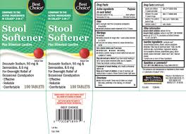 If you are experiencing severe constipation, you may need to use a stimulant laxative to get you moving and then use bulk forming laxatives or stool softeners to keep you regular. Stool Softener With Stimulant Laxative Tablet Best Choice Valu Merchandisers Company