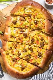 Brunch is especially popular around the holidays, so it's always a good thing to have some gluten free holiday brunch recipe ideas ready to go. Vegan Breakfast Pizza Make It Dairy Free