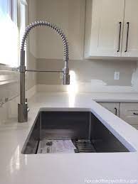 One of the major benefits to quartz countertops is the wide range of colors and styles available. Installing Ikea Quartz Countertops Frosty Carrina House Of Hepworths