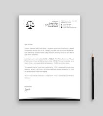 A font is how you use the typeface. Professional Modern Law Firm Letterhead Design For A Company By Musa A Design 25474288
