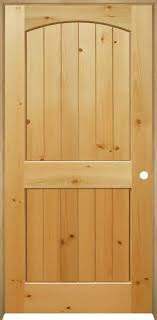 Mastercraft 36 X 80 Planked Knotty Pine Arched 2 Panel Int Door Lh At Menards Pine Interior Doors Prehung Interior Doors Doors Interior