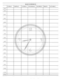 47 Printable Daily Planner Templates Free In Word Excel Pdf