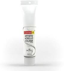 This is a 120 ml tube. Flipkart Com Camel Kokuyo Artist Acrylic Colour 120 Ml Series 2 Zinc White