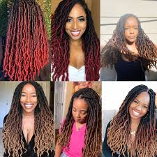 Get it as soon as thu, jan 7. Ombre Faux Locs Crochet Hair 18 Inch Soft Dreads Dreadlocks Hair Synthetic Curly Braiding Hair Extensions Aliexpress