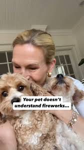 Fireworks might be fun for us — but for our pets? Not so much. 💥🐾,  Whether you’ve got a dog, cat, or small animal at home, here are a few ways  to help them stay calm and safe this #4thofJuly:, 🧘‍♀️ ...