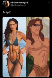 Bárbara de regil vuelve a ser tendencia en redes sociales al compararla con tarzán. Facebook