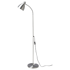 Shop for gooseneck floor lamps at walmart.com. Lersta Floor Reading Lamp With Led Bulb Aluminum Ikea