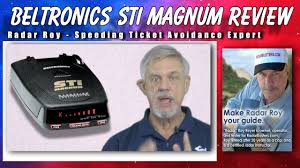 Congratulations quick reference card the beltronics sti magnum is the most • high and low voltage warning is advanced radar, laser and safety detector given any time the vehicle's voltage ever designed, and is. Beltronics Sti Magnum Radar Detector Review Youtube