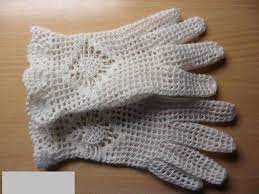 Beyaz Dantel Orgu Eldiven Modeli Crochet Gloves Crochet Wrist Warmers Crochet Clothes