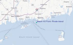 Watch Hill Point Rhode Island Tide Station Location Guide