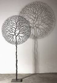 The Art Room Plant Jae Hyo Lee S Work In Steel Metal Tree Wall Art Steel Art Art Gallery Wall