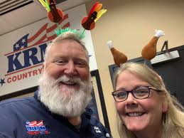 KRMD's Mike and Melinda wish YOU and Your Family a Happy Thanksgiving!  Gobble Gobble!!